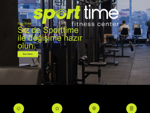 Sporttime Fitness Center <br/> Web Tasarım & Dijital Pazarlama